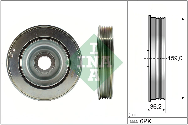 Belt Pulley, crankshaft